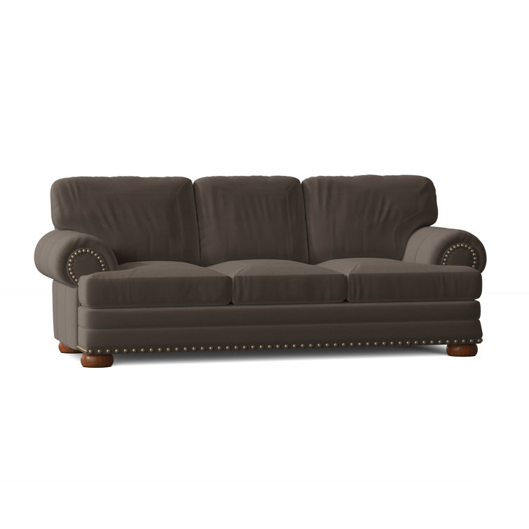 Omnia Leather Houston 97'' Leather Sleeper Sofa & Reviews Wayfair